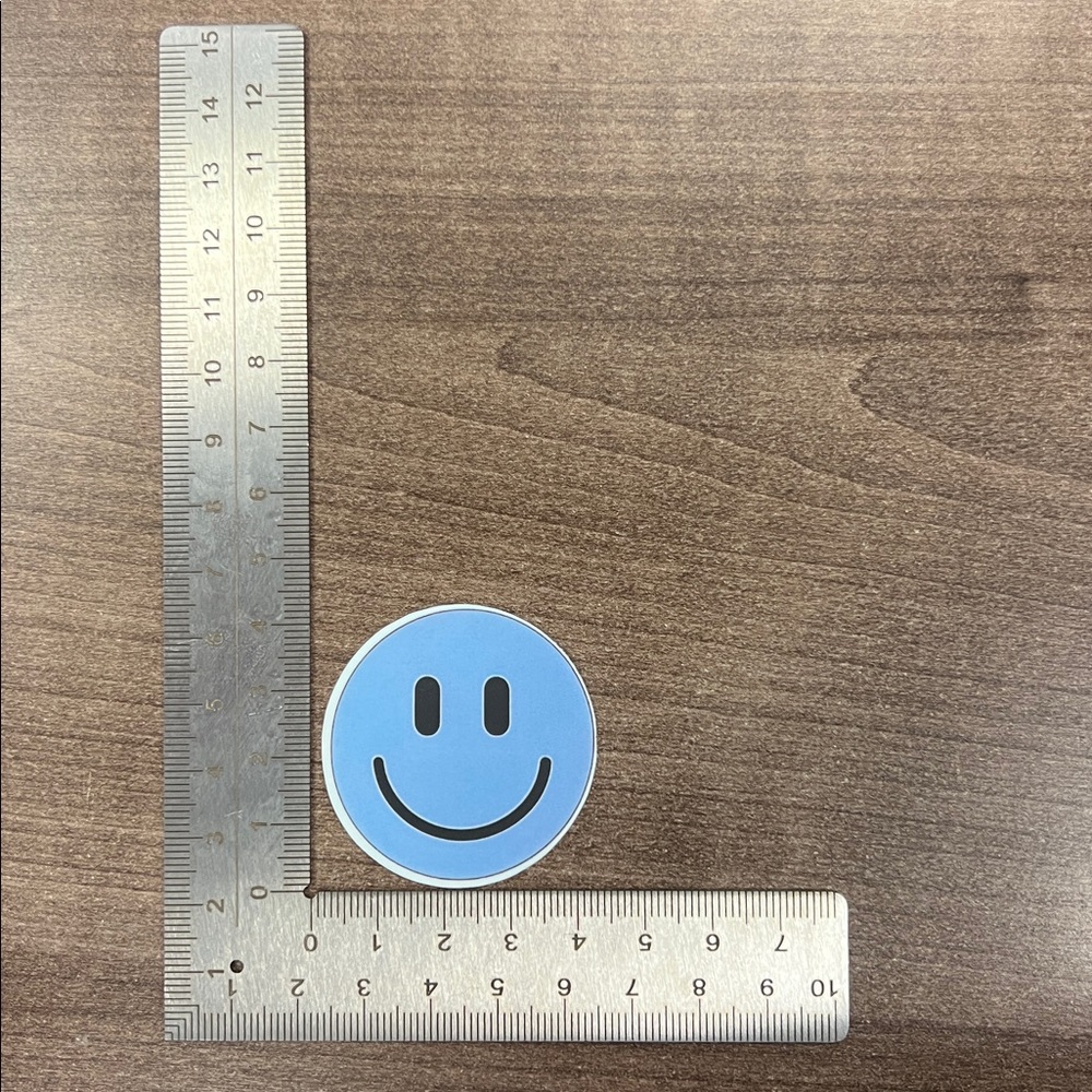 4/$10 Smiley Face Sticker - Picture 2 of 2